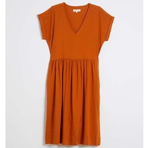 Lou & Grey Crosshatch Linen Dress